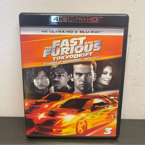 The Fast And The Furious Tokyo Drift 4k With Slipcover - Picture 6 of 10